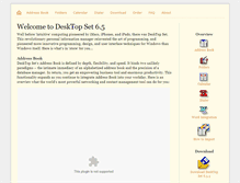Tablet Screenshot of desktopset.com